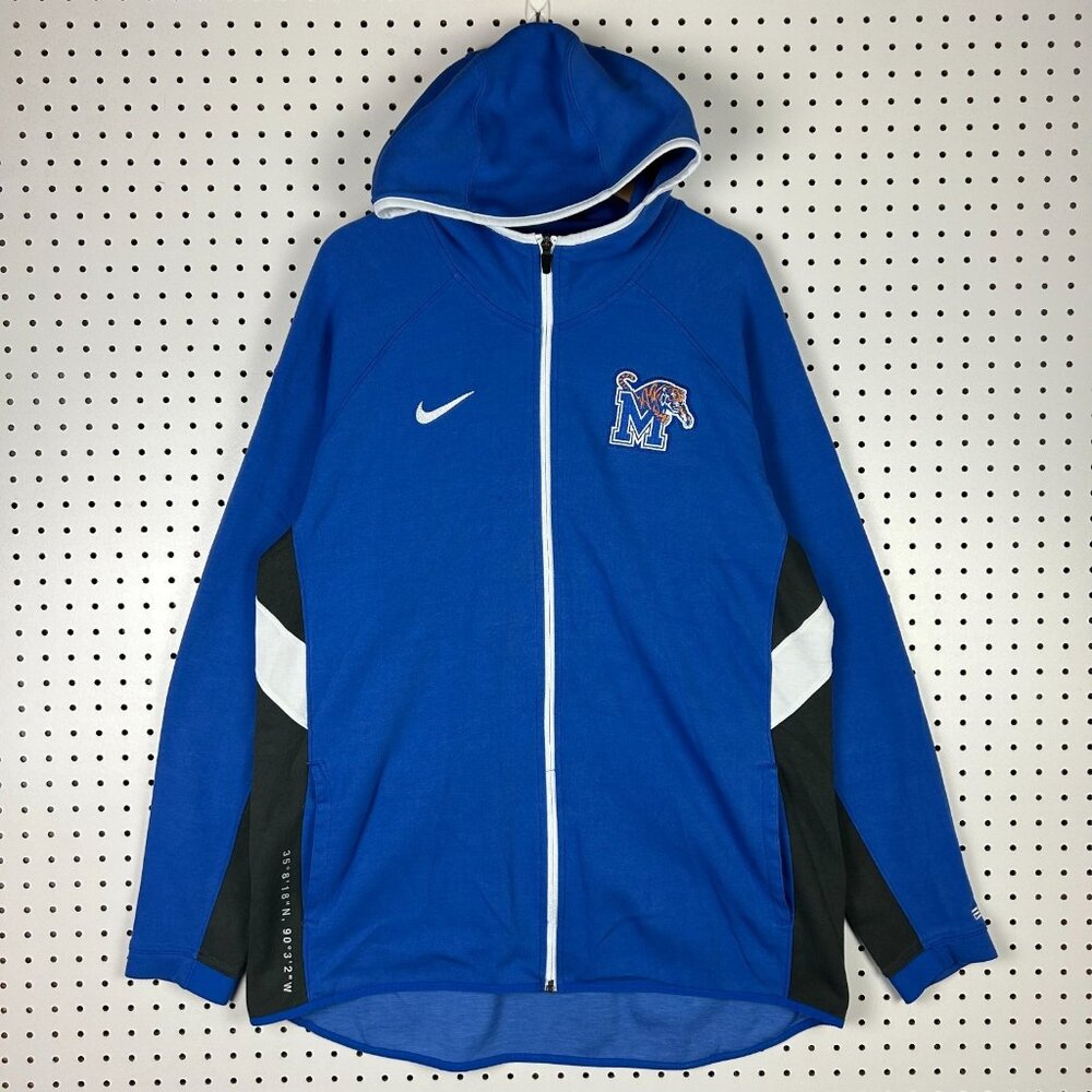 Nike 1 Cent Memphis Tigers Hoodie XLT Basketball On Court Warmup‎ Penny Hardaway